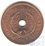 1 пенни, 1963 г., Родезия