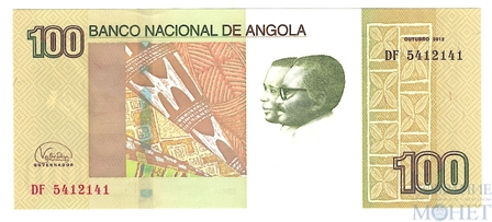 100 кванза, 2012 г., Ангола