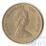 1 доллар, 1986 г., Восточно-Карибские штаты