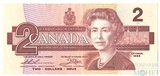 2 доллара, 1986 г., Канада