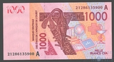 1000 франков, 2003 г., Кот-Д-Ивуар