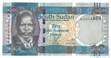 10 фунтов, 2011 г., Судан Южный