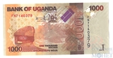 1000 шиллингов, 2022 г., Уганда