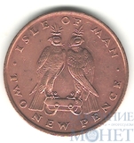 2 новых пенса, 1975 г., остров Мэн(Елизавета II)