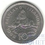 10 пенсов, 1998 г., Фолклендские острова