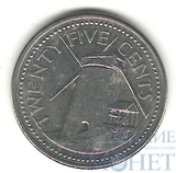 25 центов, 2003 г., Барбадос