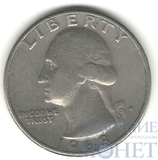 25 центов, 1968 г., D, США