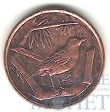 1 цент, 2008 г., Каймановы острова