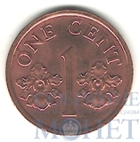 1 цент, 2000 г., Сингапур