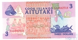 3 доллара, 1992 г., Острова Кука