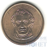 1 доллар, 2009 г.,(D), США, 12-й президент США-Закари Тейлор