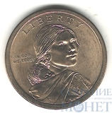 1 доллар, 2012 г.,(P), США, Сакаговея,"Торговые пути 17 века"