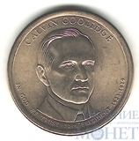 1 доллар, 2014 г.,(P), США, 30-й президент США-Кэлвин Кулидж
