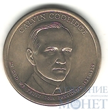 1 доллар, 2014 г.,(D), США, 30-й президент США-Кэлвин Кулидж