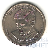 1 доллар, 2015 г.,(P), США, 35-й президент США-Джон Ф. Кеннеди