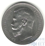 Официальный рестрайк ЛМД 1990 г., 37 рублей 50 копеек - 100 франков, 1902 г.
