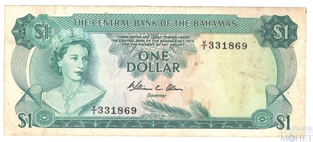 1 доллар, 1974 г., Багамы