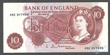 10 шиллингов, 1970 г., Англия