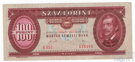 100 форинтов, 1989 г., Венгрия
