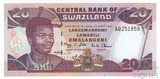 20 эмалангени, 2001 г., Свазиленд