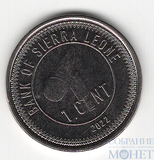 1 цент, 2022 г., Сьера Леоне(Сулай Абу Баккар)