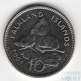 10 центов, 2004 г., Фолклендские острова