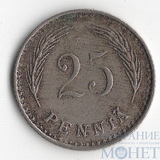 25 пенни, 1921 г., Финляндия