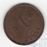1 пенни, 1923 г., Финляндия