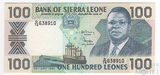 100 леоне, 1990 г., Сьерра-Леоне