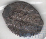 деньга, серебро, 1584-1598 гг.., НС КГ №105, Московский денежный двор