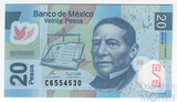 20 песо, 2010 г., Мексика