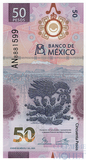 50 песо, 2022 г., Мексика