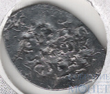 деньга, серебро, 1510-1520 гг.., ГП № 8220 (G) R-7, Псковский денежный двор