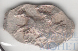 деньга, серебро, 1584-1598 гг.., ГКХ2 №153 1/3 R-7, НС, Москва