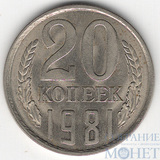 20 копеек, 1981 г.