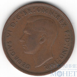 1 пенни, 1944 г., Великобритания (Король Георг VI (1936-1952))