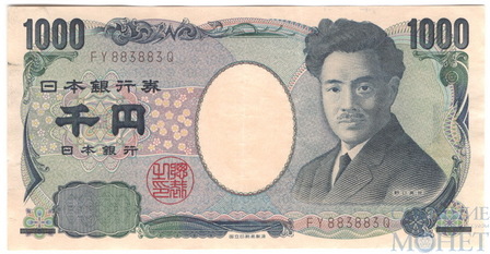 1000 йен, 2004 г., Япония