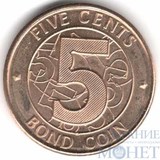 5 центов, 2014 г., Зимбабве