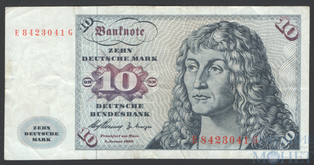 10 марок, 1960 г., ФРГ