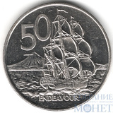 50 центов, 2002 г., Новая Зеландия(Королева Елизавета II)
