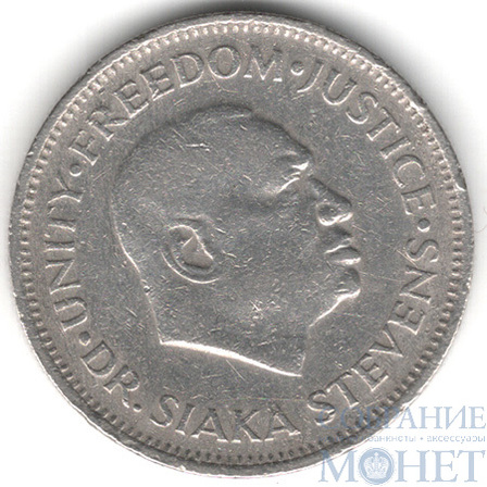 10 центов, 1984 г., Сьерра Леоне(Джозеф Сайду Момо)