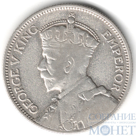 1 шиллинг, серебро, 1936 г., Фиджи(Георг V)