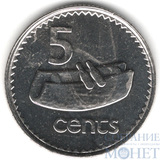 5 центов, 1992 г., Фиджи