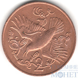 2 пенса, 1980 г., остров Мэн