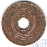 5 центов, 1956 г., Восточная Африка