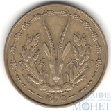 25 франков, 1970 г., Западная Африка