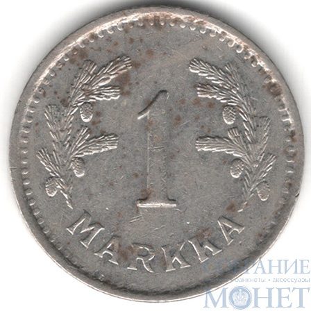 1 марка, 1937 г., Финляндия