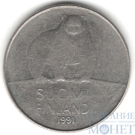 50 пенни, 1991 г., Финляндия