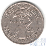 25 центов, 1976 г., Либерия(Уильям Ричард Толберт (1913–1980))