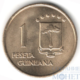 1 песета, 1969 г., Гвинея Экваториальная(Франсиско Масиас Нгема (1968-1979))